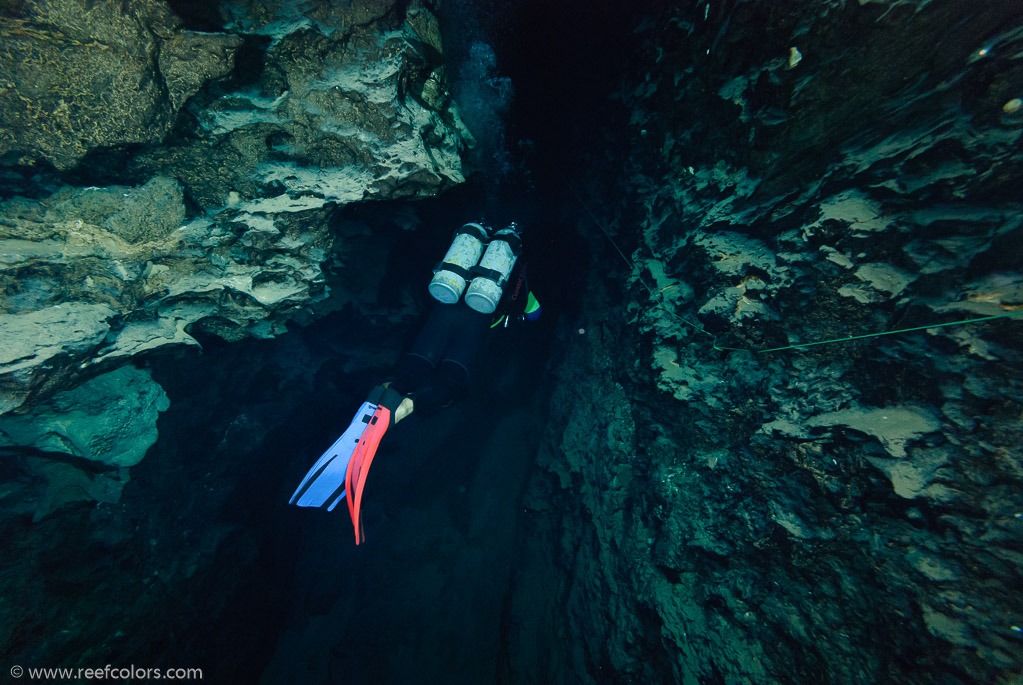 Susana Cave, Bahia de Cochinos, Cuba;  1/80 sec at f / 10, 10 mm